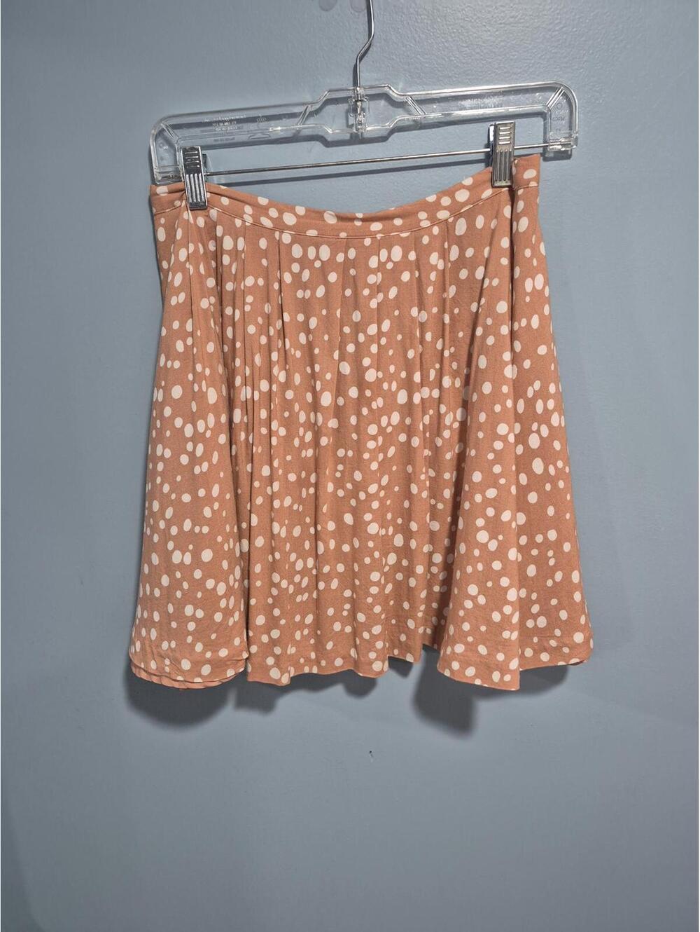 Forever 21 Essentials Polka Dot Skater Skirt